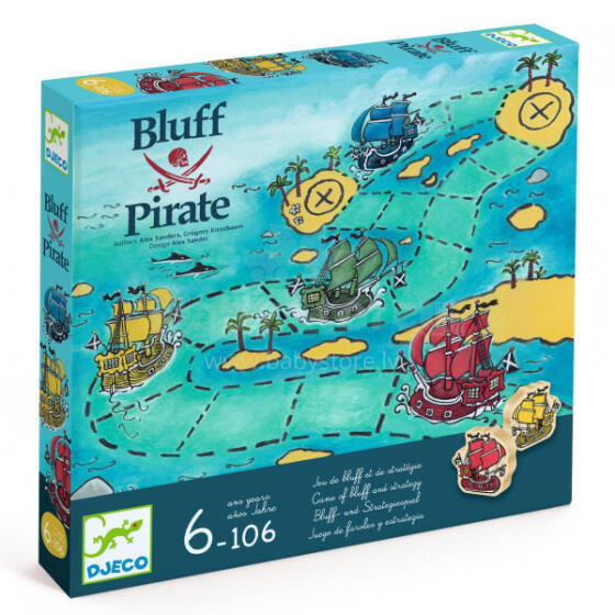 Žaidimas - Blefuojantis piratas