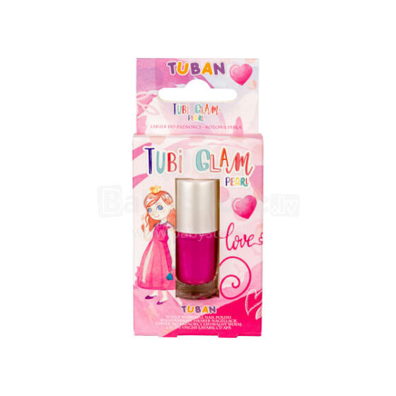 Tubi Glam - Nagų lakas - Rožinis Perlas