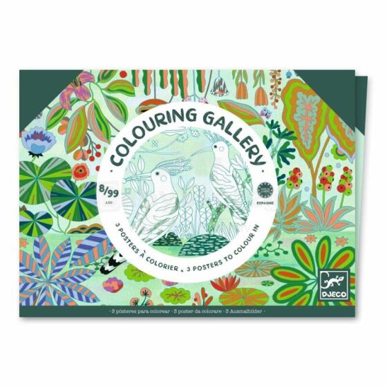 Spalvinimo galerija - Laukinė gamta
