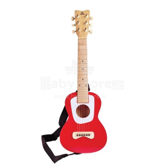 Svoora Medinė vaikiška gitara - Raudona