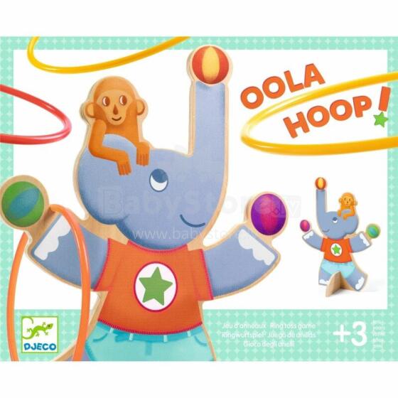 Įgūdžių žaidimas - Žiedų metimo žaidimas - Oola Hoop Dramblys