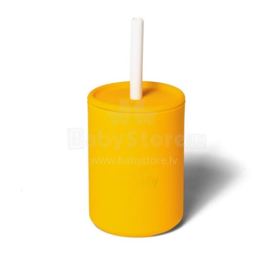 Avanchy La Petite Silicone Baby Cup 6m+ Geltona