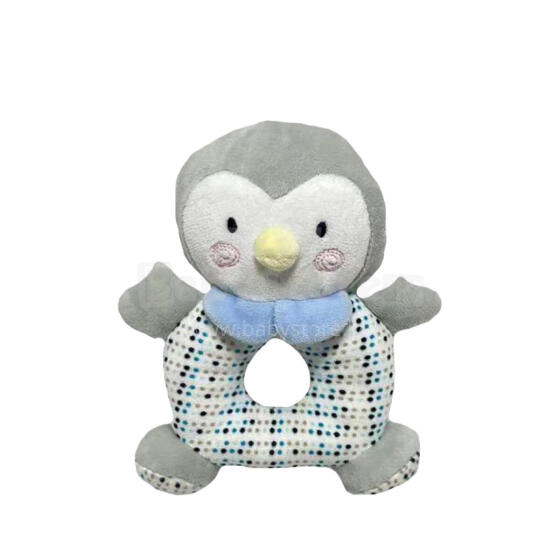AXIOM 9368 Rattle Penguin mėtų mėlyna 18 cm