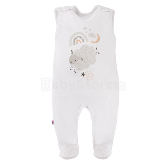 EWA 731500 MELLOW Sleepsuit baltas 62