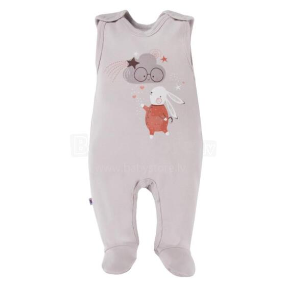 EWA 731647 MELLOW Sleepsuit 62 pilka