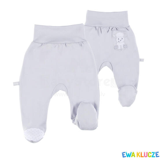 EWA 852489 NEWBORN Miego kostiumas pilkas 62