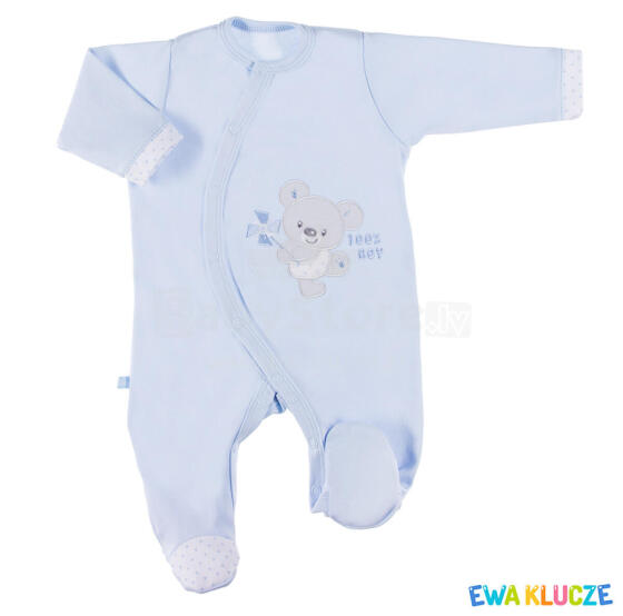 EWA 852519 NEWBORN Mėlynas šliaužtinukas 62