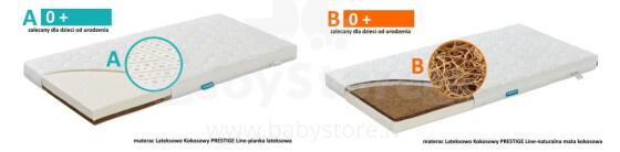 FIKI MIKI čiužinys lateksas-putos-kokoso prestige linija 120x60