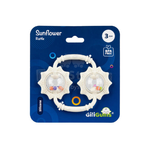 GILIGUMS GG 30058 Saulėgrąžos Rattle smėlio spalvos