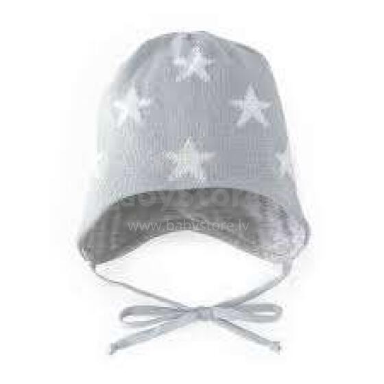 NordBaby Hat Stars Art.23288 Grey