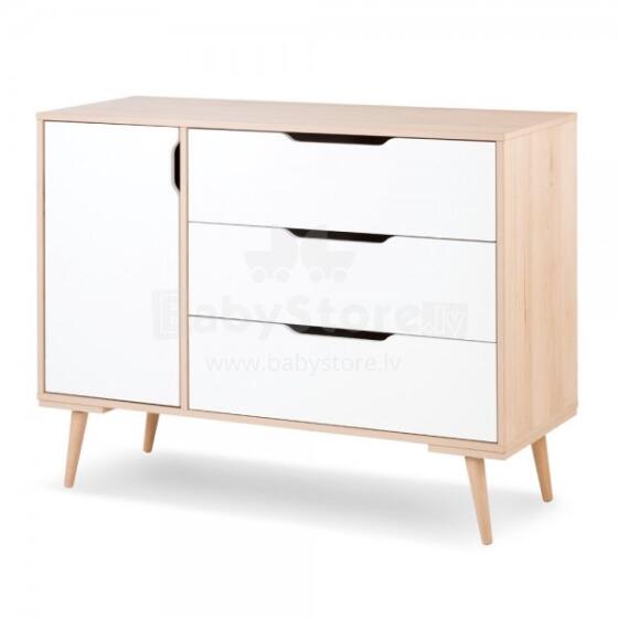 Klups Sofie Art.233077  Komoda SOFIE buko balta