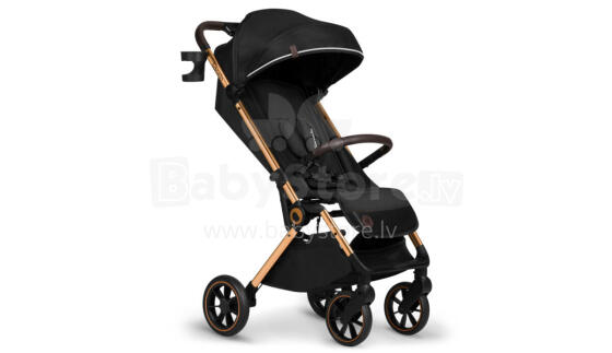 LIONELO Cloe Black Onyx vežimėlis