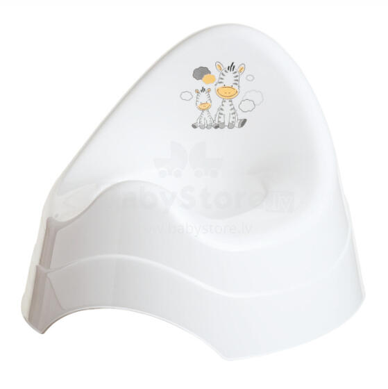 MALTEX muzikinis puodukas Zebra Baltas