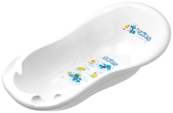 MALTEX Vonia 100cm su kamščiu Smurfs balta