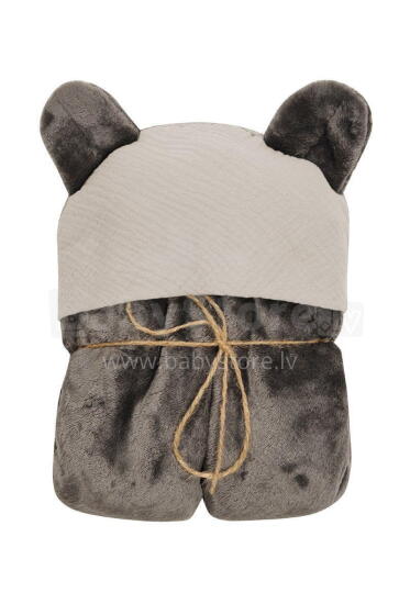 MATEX antklodė KOALA MUSLIN su gobtuvu 95x95 cm [TB0444_03]