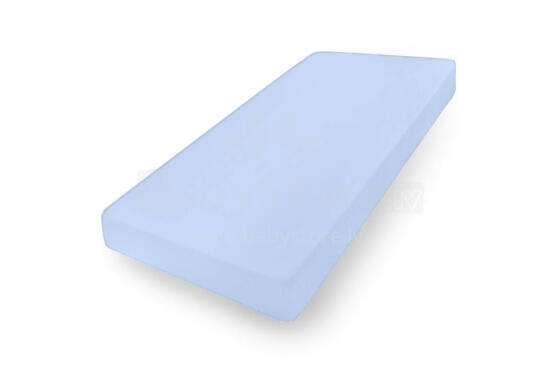 MATEX Fitted sheet JERSEY 70x140 [TB0028_24] light blue