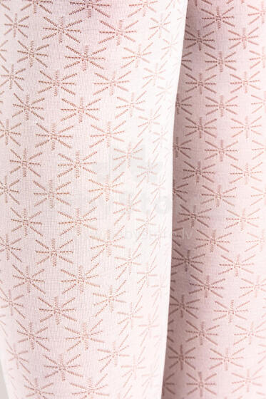 NOVITI RM012-G-01 Micro tights 30den white with flowers 116/122