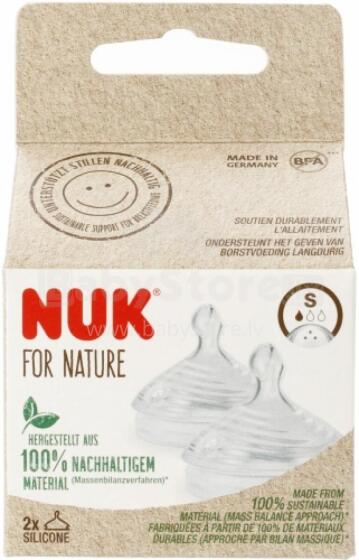 NUK 124025 Butelio žindukas S 2 vnt