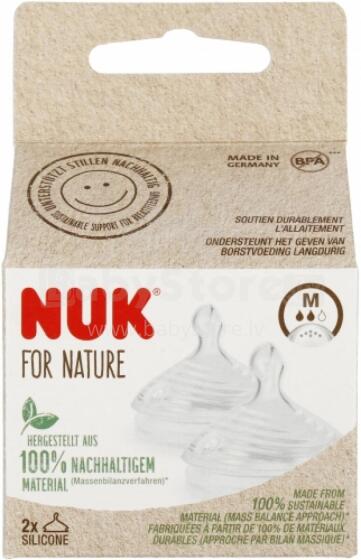 NUK 124026 Butelio spenelis M 2 vnt