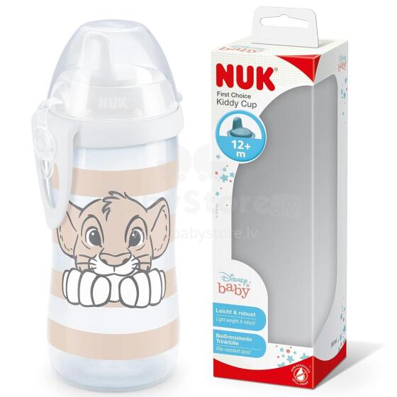 NUK 255643 KIDDY CUP 300ml 12+ DISNEY THE LION KING
