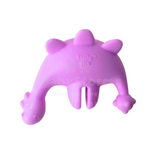 SMILY MIA šiaudų rinkinys Dinozaurų violetinė