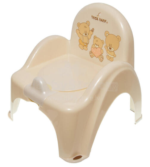 TEGA MS-012-119 BEAR puoduko kėdė smėlio spalvos