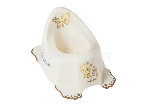 TEGA PO-046-119 Anti-slip potty with music box BEAR beige