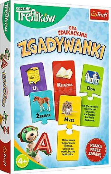TREFL 02338 Paslaptingos abėcėlės žaidimas Treflik šeima