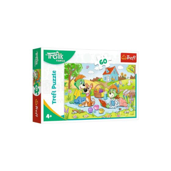 TREFL 17394 galvosūkis 60 Treflikų šeimos nuotykių