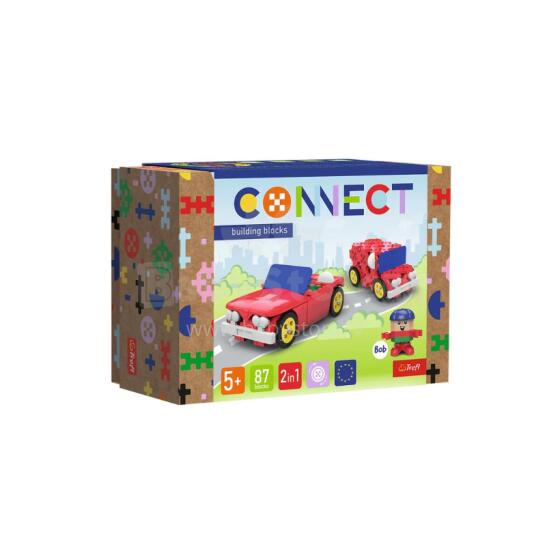TREFL 61970 Connect 2in1 blokai – kabrioletas / furgonas