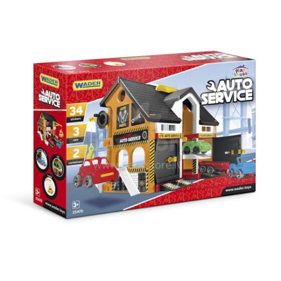 WADER 25470 Play House – automobilių servisas