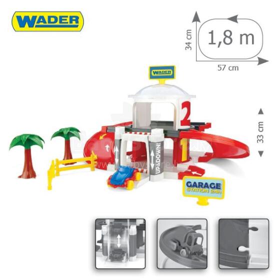 WADER 50300 Garažas su liftu - 2 lygių