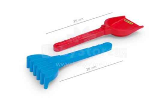 WADER 71120 Happy Summer - Kastuvas ir grėblys IML