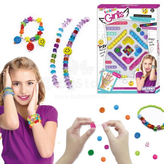 WOOPIE 40024 karoliukų papuošalų gamybos rinkinys