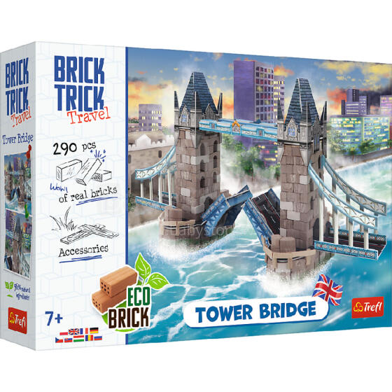 BRICK TRICK 61606 Bokšto tiltas