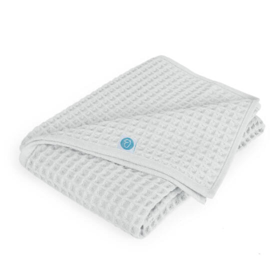 CEBA 843-303-261 Children's blanket Waffle Line Light grey 90x90*