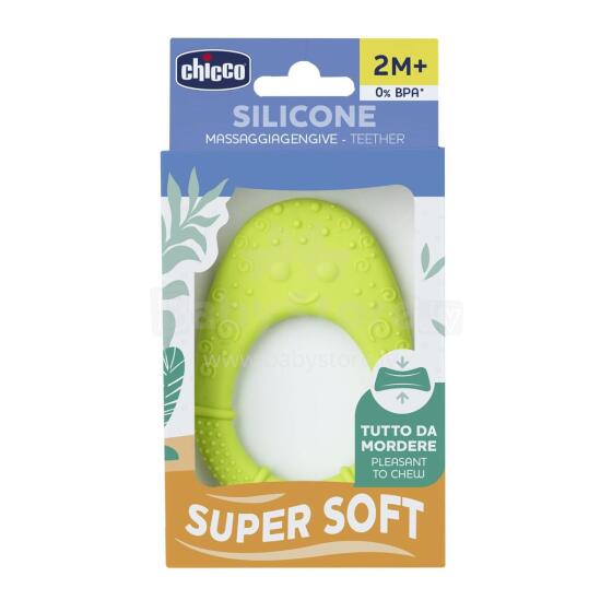 CHICCO 00028120300000 Soft Teether avokadas 2m+