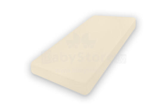 MATEX Waterproof sheet JERSEY 60X120 [TB0241_02] ecru