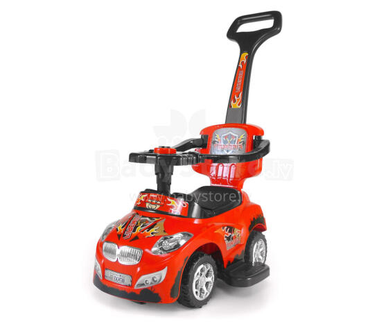 MILLY MALLY 0260 Happy raudona transporto priemonė