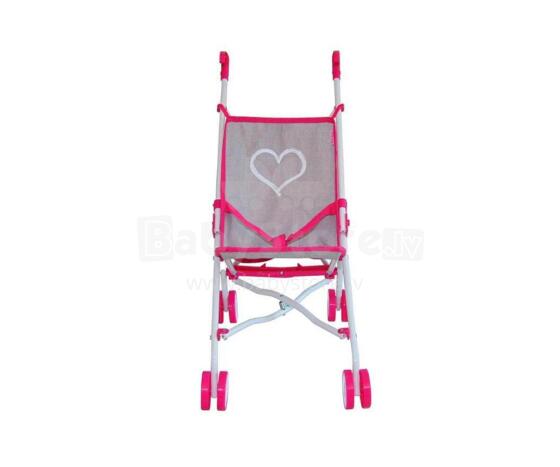 MILLY MALLY 2722 Кукольная коляска Julia Prestige Pink