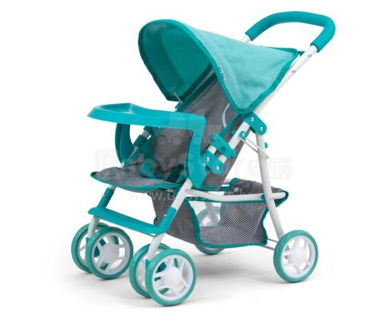 MILLY MALLY 3104 Kate Prestige Mint lėlės vežimėlis