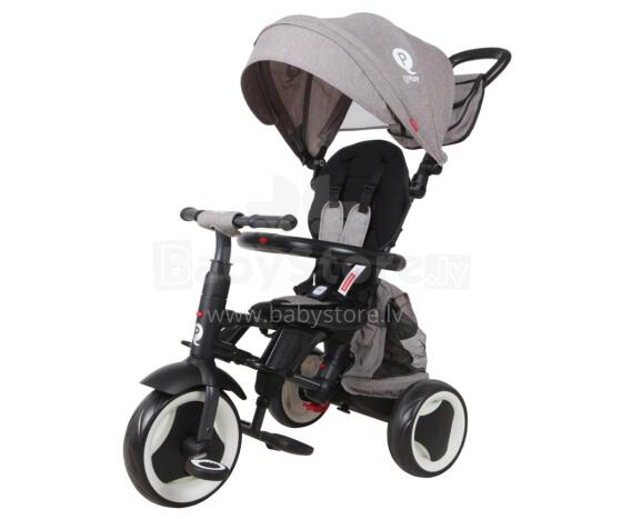 MILLY MALLY 3841 Qplay Tricycle Rito Plus pilka