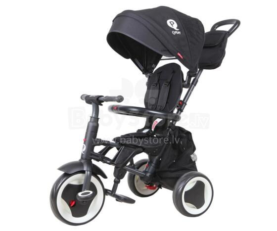 MILLY MALLY 3844 Qplay Tricycle Rito Plus juoda