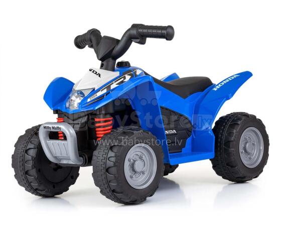 MILLY MALLY 4478 Baterija varomas Quad HONDA ATV Blue