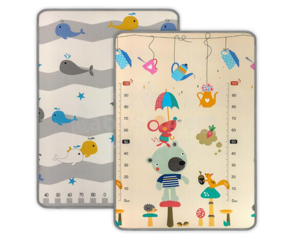 MILLY MALLY Foam Roll Mat Kinder Bear and Whales