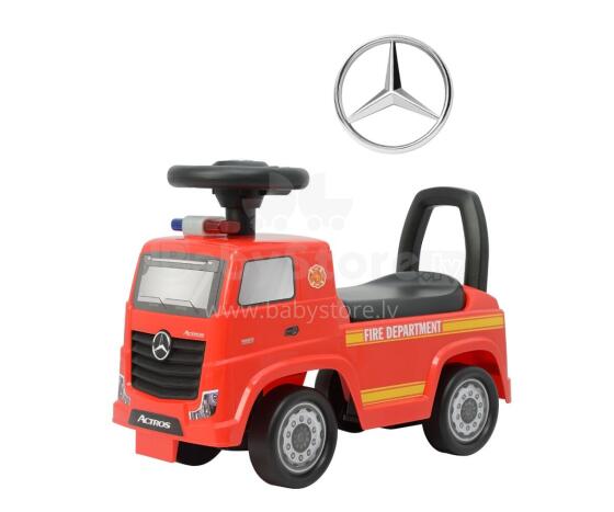 MILLY MALLY transporto priemonė Mercedes-Benz Actros ugniagesių sunkvežimis Raudona