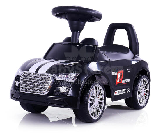 MILLY MALLY Racer juoda transporto priemonė
