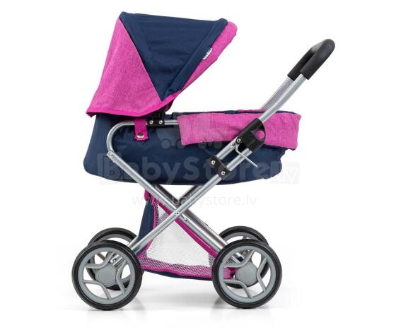 MILLY MALLY lėlių vežimėlis Alice Prestige Navy
