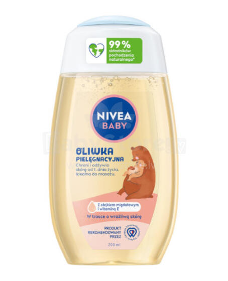 NIVEA BABY 80590 Priežiūros aliejus 200 ml