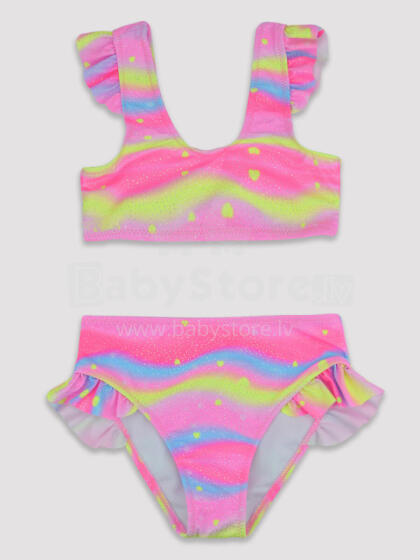NOVITI KD010-G-01 Two-piece glitter swimsuit 116/122 cm